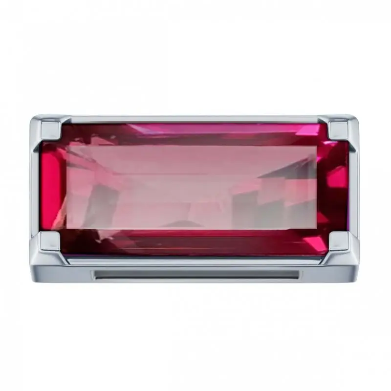 Elemento Morse In Oro Bianco E Rodolite - Elements Donnaoro