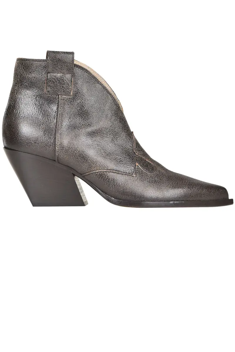 Stivaletti texani Marrone Scuro