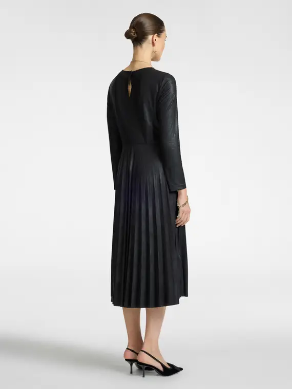 Abito con gonna plissé Donna miniatura 2
