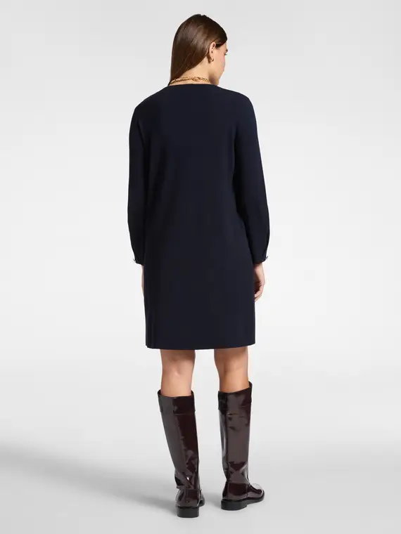 Abito in tricot Donna, Blu (42 IT) miniatura 2