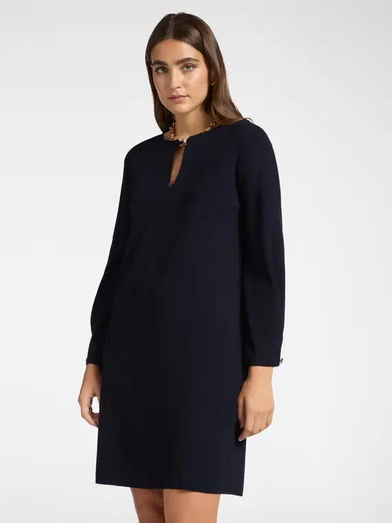 Abito in tricot Donna, Blu (42 IT) miniatura 3