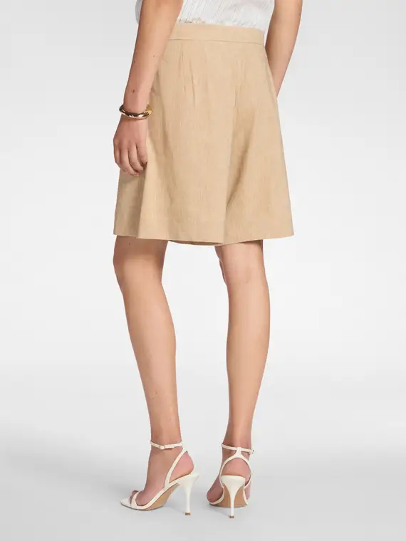 Elena Mirò Bermuda Donna Beige 4345238 miniatura 2