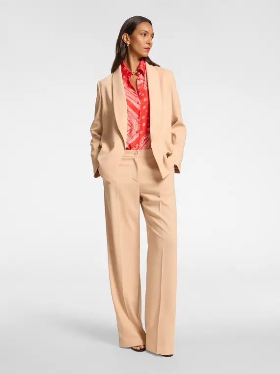 Elena Mirò Blazer Donna Beige 2522061 miniatura 3