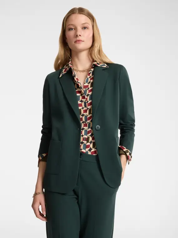 Elena Mirò Blazer Donna Verde 2850537