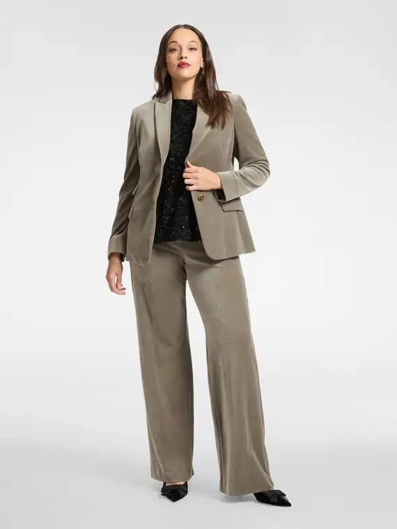 Elena Mirò Blazer Donna Grigio 4245173 miniatura 3