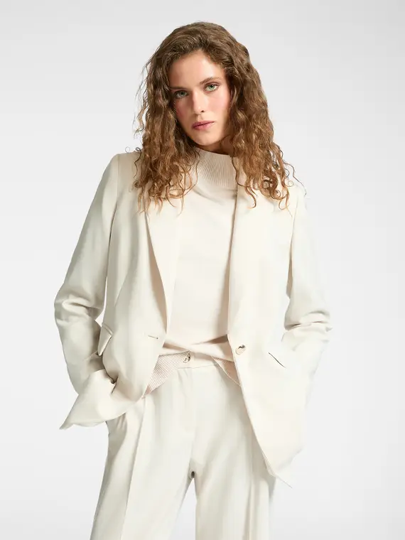 Elena Mirò Blazer Donna Bianco 2850531