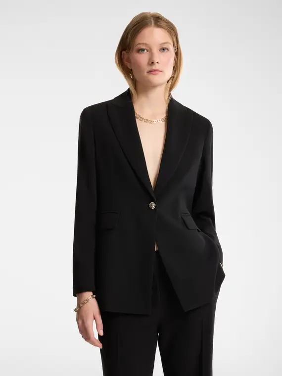 Elena Mirò Blazer Donna Nero 2850532