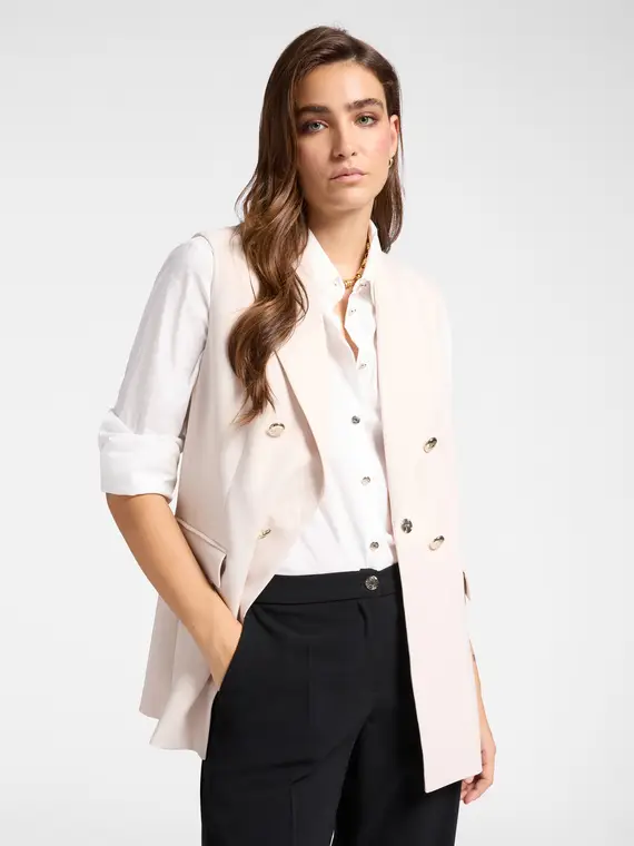 Elena Mirò Blazer Donna Bianco 2850538