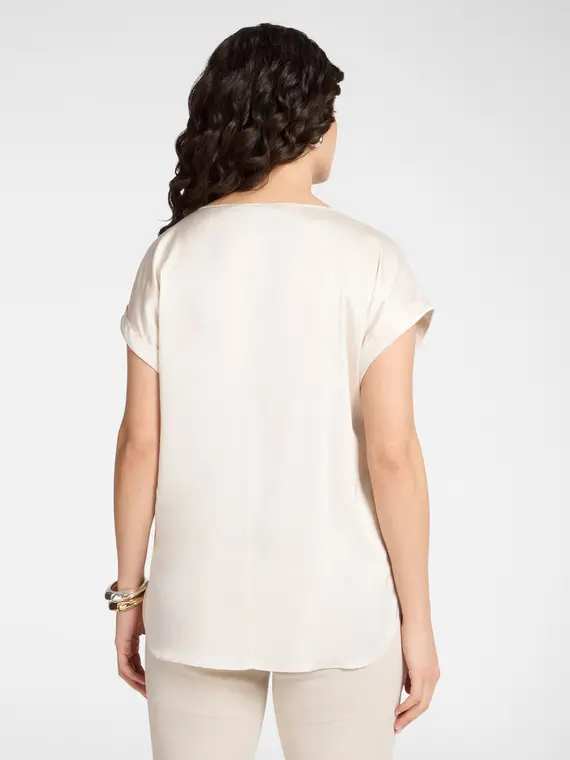 Blusa in raso Donna miniatura 2
