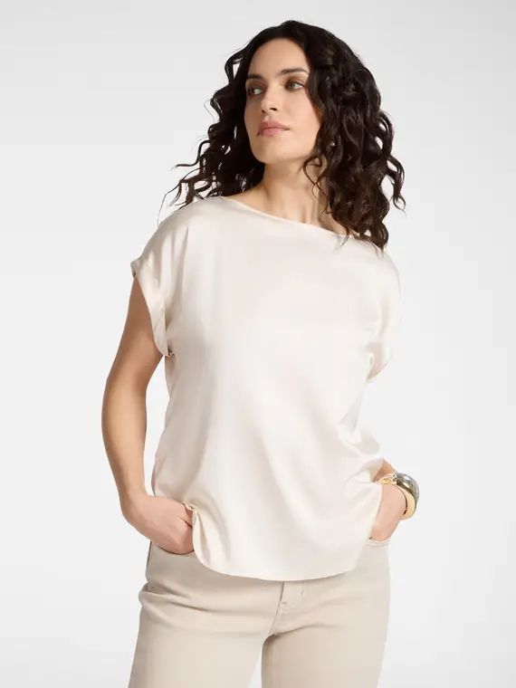 Blusa in raso Donna