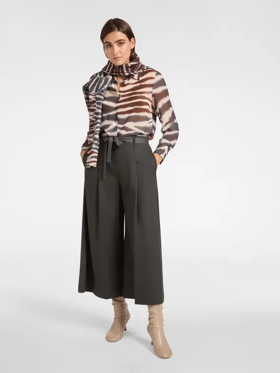 Camicia stampata animalier Donna miniatura 3