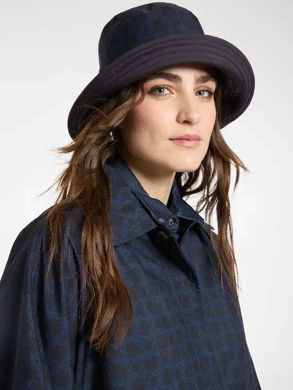 Cappello bucket Monogram reversibile Donna, Blu