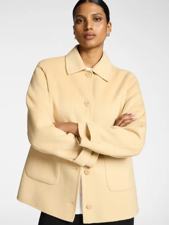 Cappotto corto double Donna