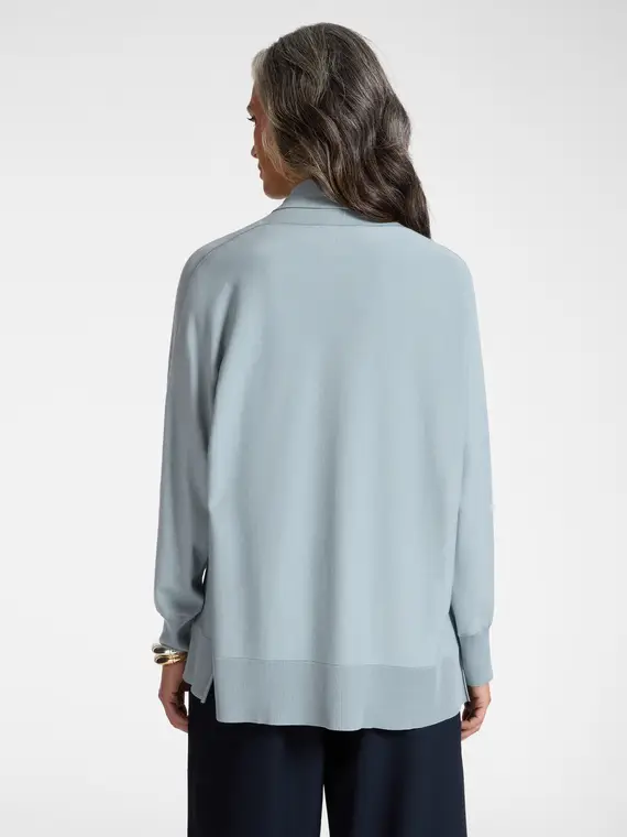 Elena Mirò Cardigan Donna Azzurro 4267489 miniatura 2