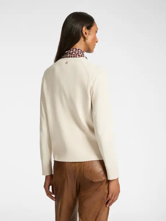 Elena Mirò Cardigan Donna Bianco 4245123 miniatura 2