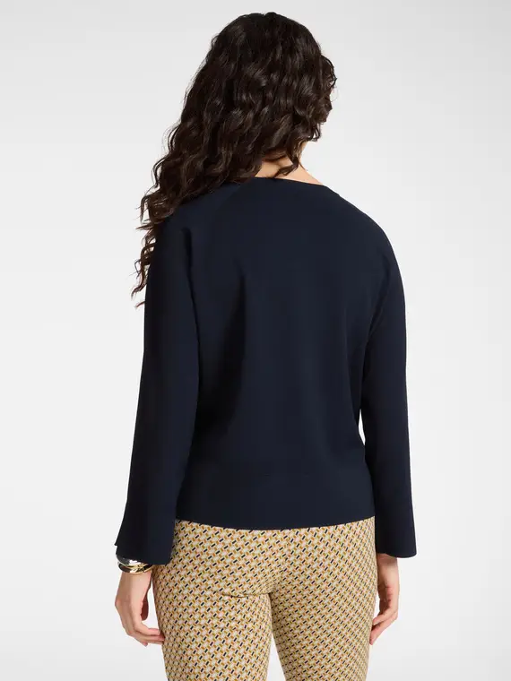 Elena Mirò Cardigan Donna Blu 4195976 miniatura 2