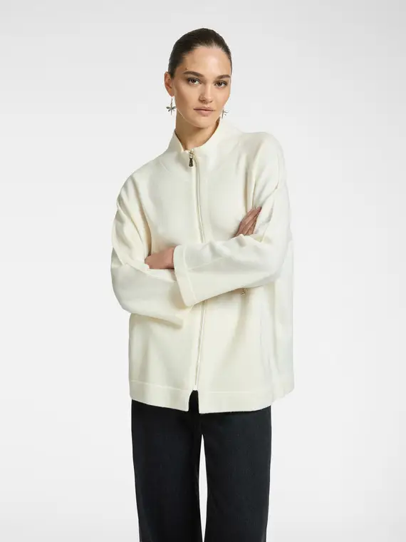 Elena Mirò Cardigan Donna Bianco 4245134
