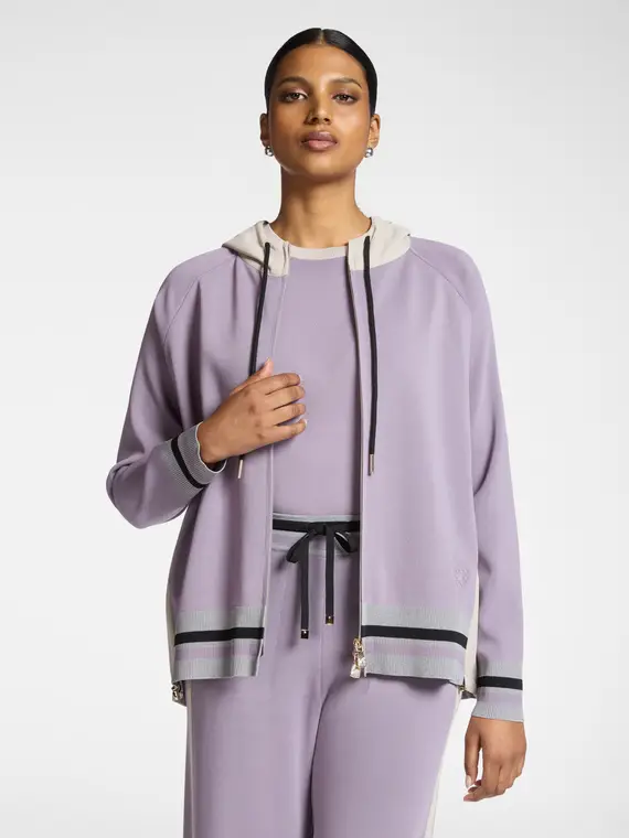 Elena Mirò Cardigan Donna Viola 3934772