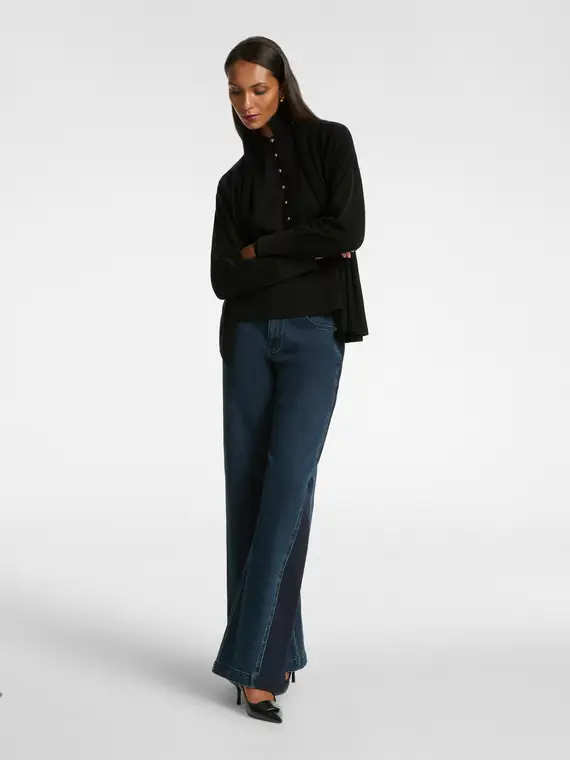 Elena Mirò Cardigan Donna Nero 4245133 miniatura 3