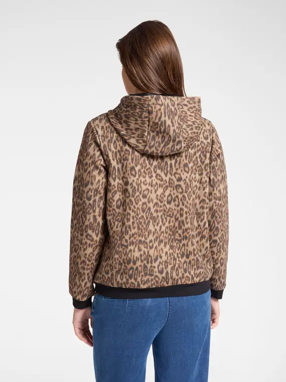 Felpa animalier Donna, Beige (50 IT) miniatura 2