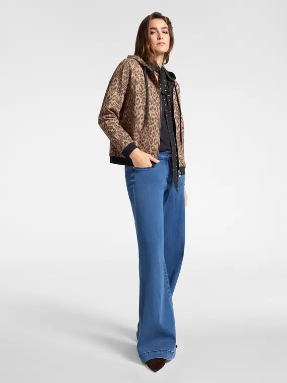 Felpa animalier Donna, Beige (50 IT) miniatura 3