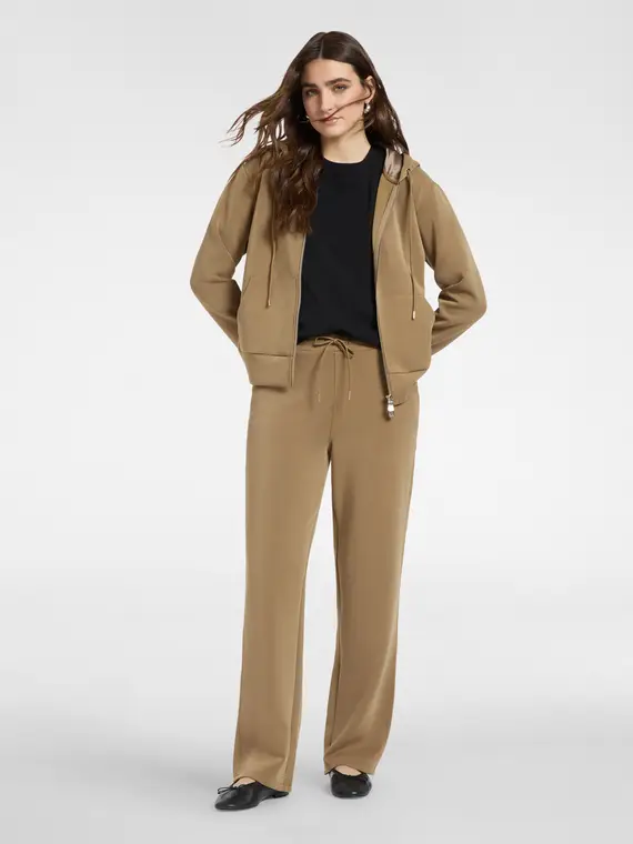 Felpa in tessuto scuba Donna, Marrone (42 IT)