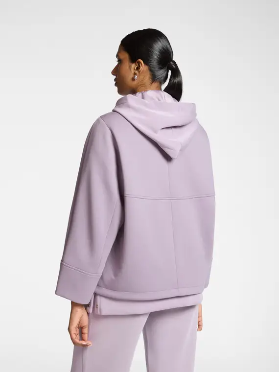 Giacca con collo alto e zip Donna, Viola (42 IT) miniatura 2