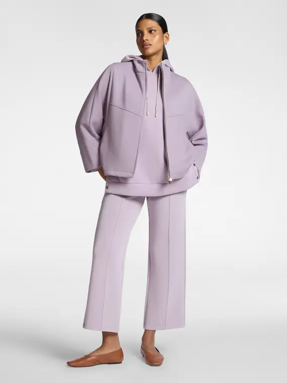 Giacca con collo alto e zip Donna, Viola (42 IT) miniatura 3