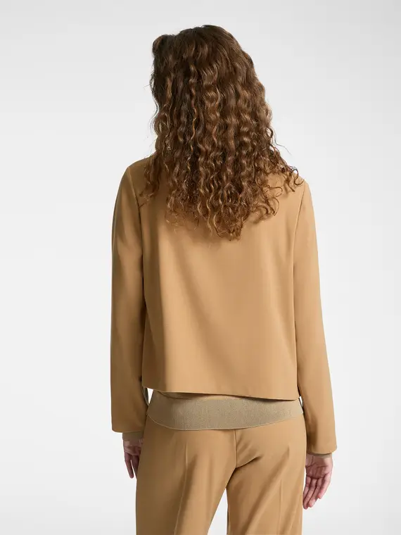 Giacca corta girocollo Donna miniatura 2