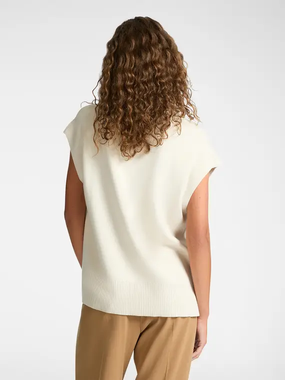 Elena Mirò Gilet Donna Bianco 2521825 miniatura 2