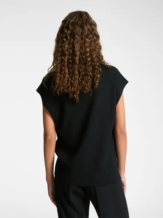 Elena Mirò Gilet Donna Nero 4245126 miniatura 2