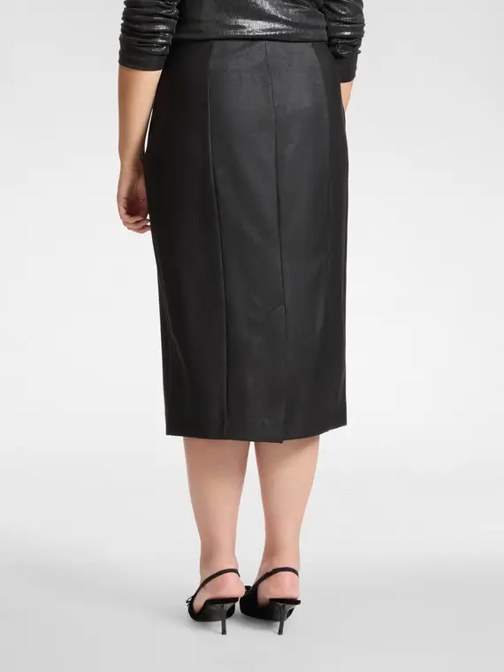 Gonna in punto Milano spalmato Donna, (42 IT) miniatura 2