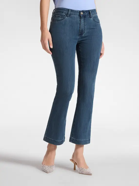 Elena Mirò Jeans Donna Blu 4216381 miniatura 3