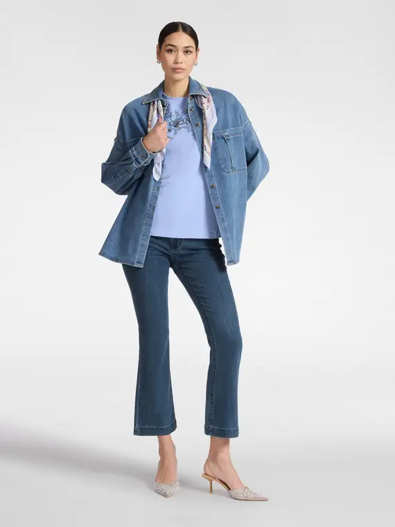 Elena Mirò Jeans Donna Blu 4216381