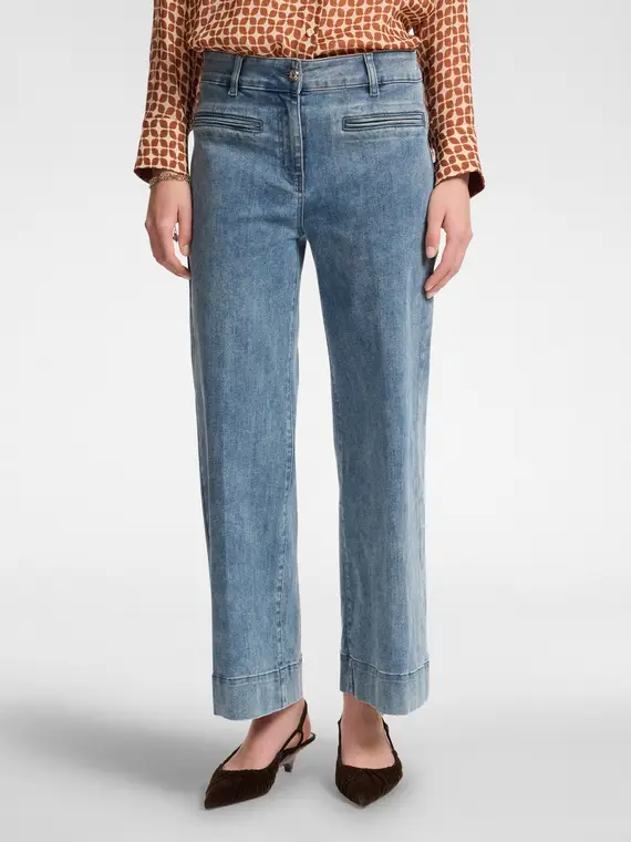 Elena Mirò Jeans Donna Blu 2722662 miniatura 3