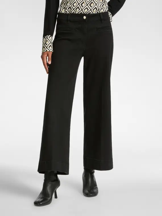 Elena Mirò Jeans Donna Nero 4245161 miniatura 3