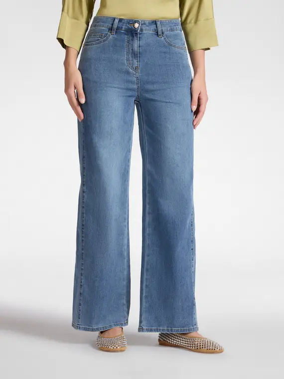 Elena Mirò Jeans Donna Blu 4216384 miniatura 3