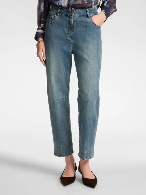 Elena Mirò Jeans Donna Blu 2615298 miniatura 3