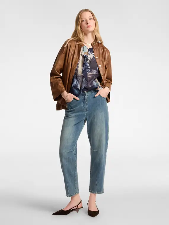 Elena Mirò Jeans Donna Blu 2615298
