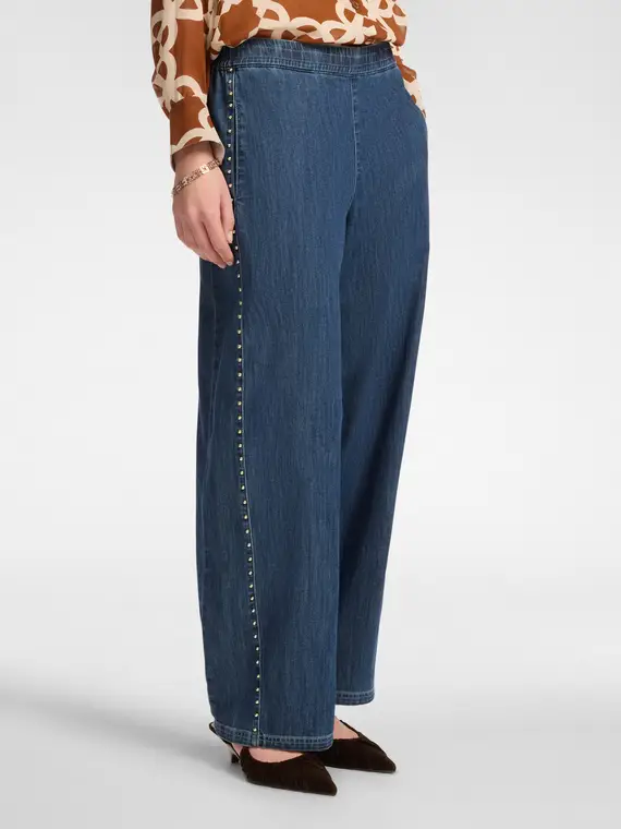 Elena Mirò Jeans Donna Blu 2522021 miniatura 3