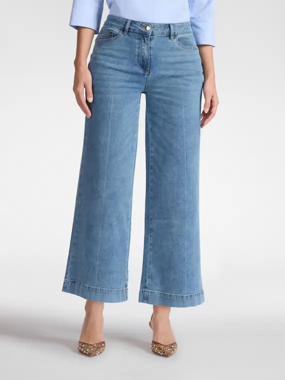 Elena Mirò Jeans Donna Azzurro 4216380 miniatura 3