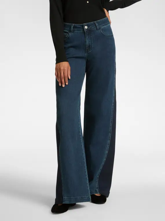 Elena Mirò Jeans Donna Blu 4245162 miniatura 3