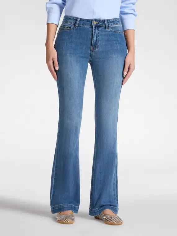 Elena Mirò Jeans Donna Blu 4216383 miniatura 3