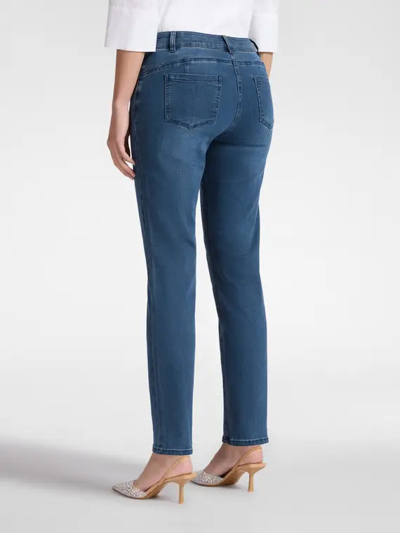 Elena Mirò Jeans Donna Blu 4216379 miniatura 2