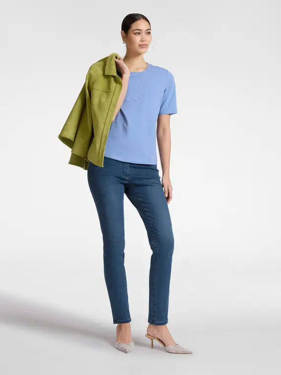 Elena Mirò Jeggings Donna Blu 4216378