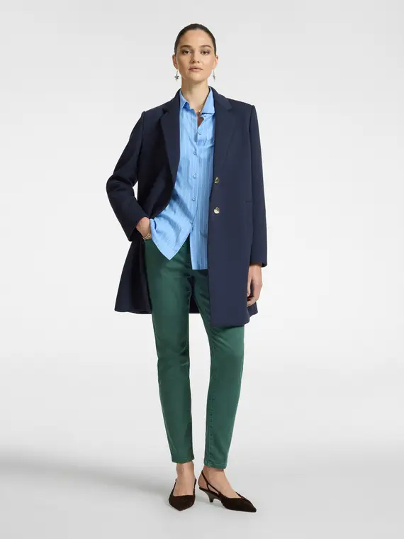 Elena Mirò Jeggings Donna Verde 2521987