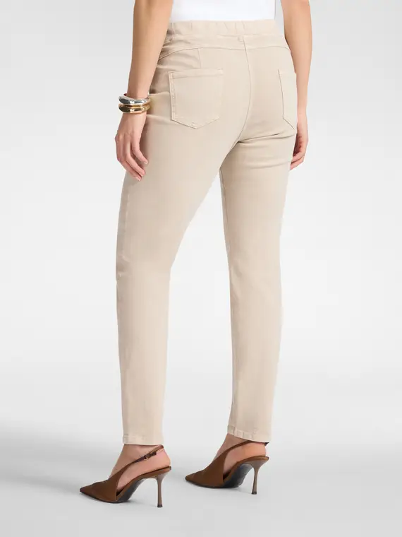 Elena Mirò Jeggings Donna Beige 4245149 miniatura 2