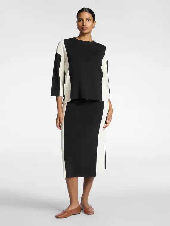 Maglia color block Donna, (42 IT) miniatura 3