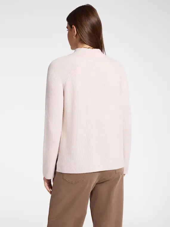 Maglia con maxi treccia Donna, Bianco (46-48 IT) miniatura 2