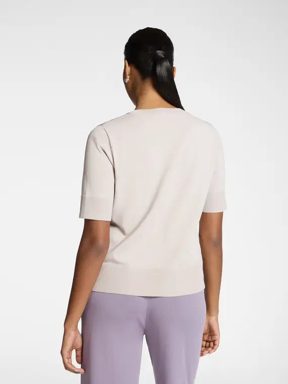 Maglia girocollo maniche corte Donna, (42 IT) miniatura 2